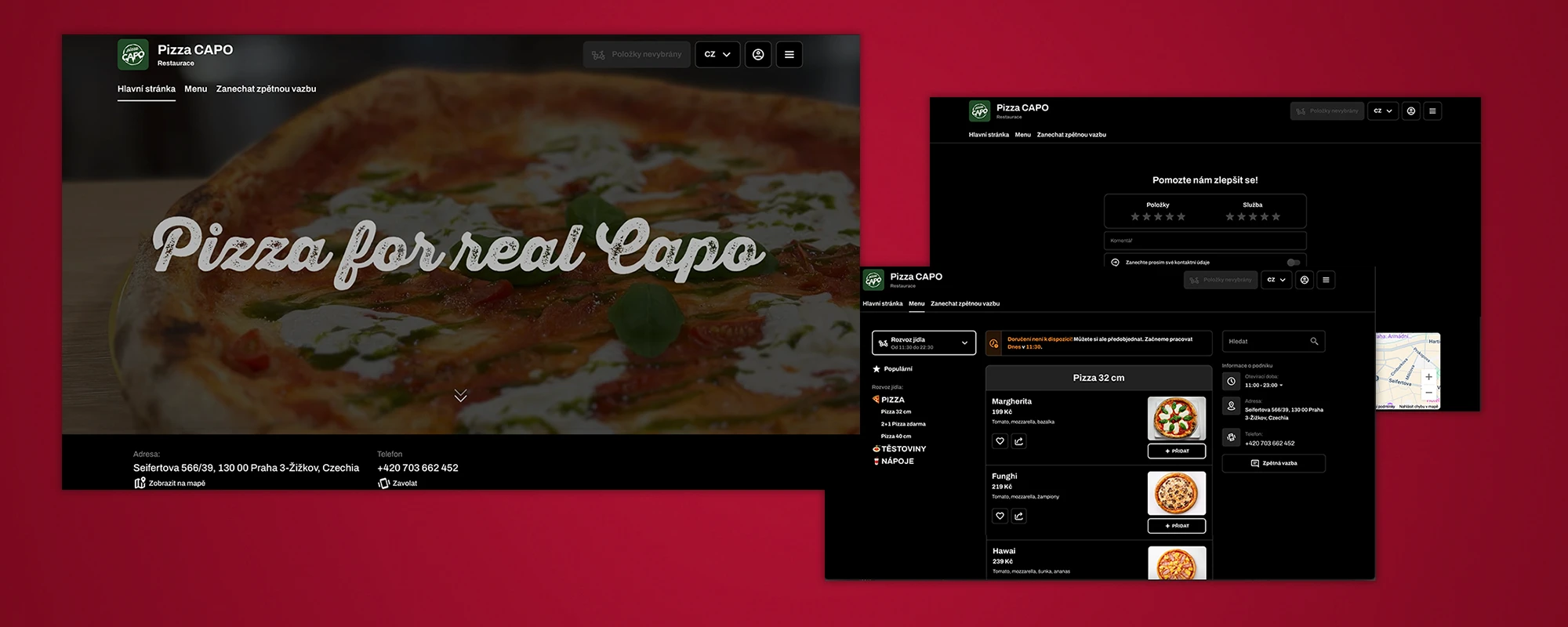 Pizza Capo web