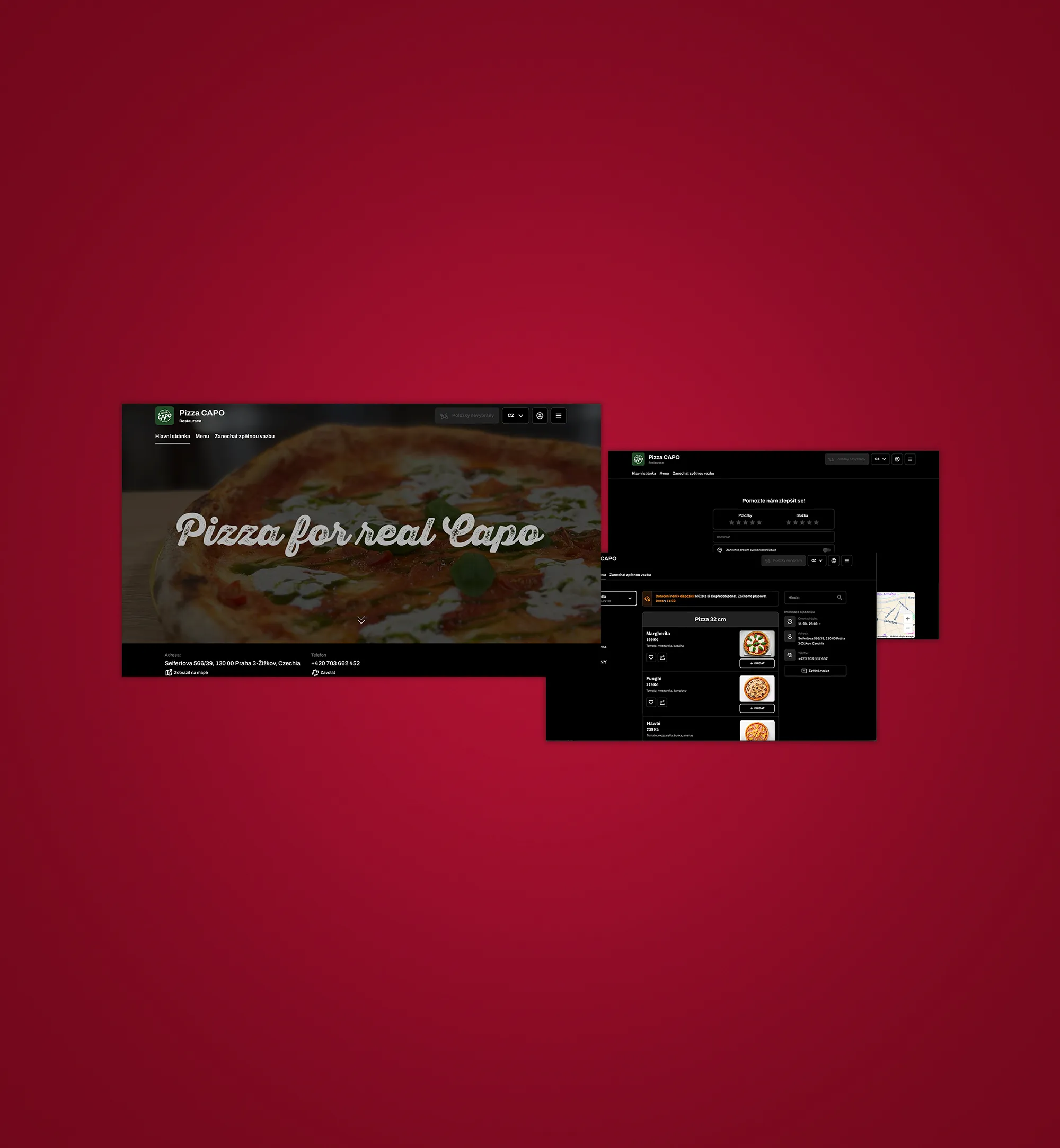 Pizza Capo web